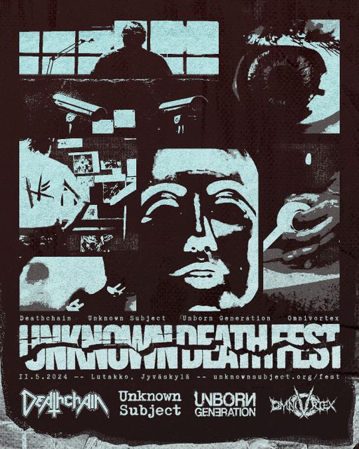 Unknown Death Fest 2024 poster